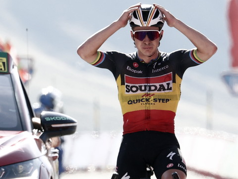 Evenepoel gagne encore, Kuss assure