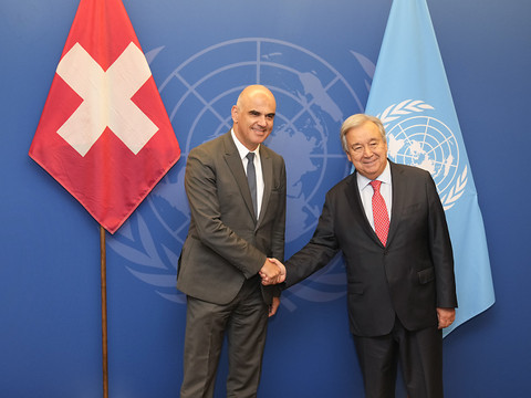 Alain Berset met en garde l'ONU contre des inégalités croissantes