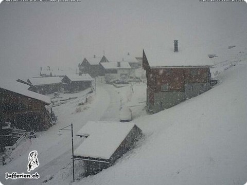 La neige en altitude marque le début de l'automne