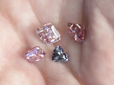 Découverte du secret de la rareté des diamants roses