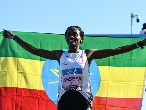Un record du monde pour Assefa, pas pour Kipchoge