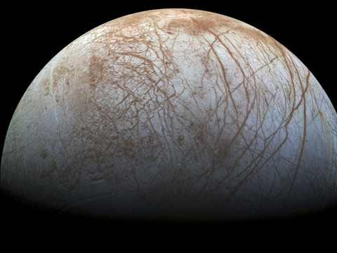 Un océan caché à l'origine du CO2 sur Europe, une lune de Jupiter