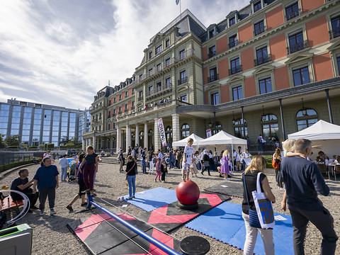 Plus de 2800 personnes ont visité le Palais Wilson