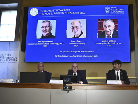 Le Nobel de chimie à un trio de chercheurs basés aux Etats-Unis