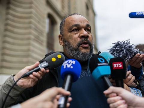Dieudonné relaxé en appel pour injure raciste