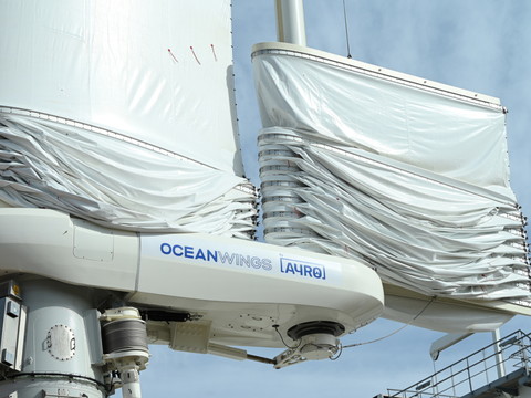Le premier navire cargo à voiles au monde inauguré à Bordeaux