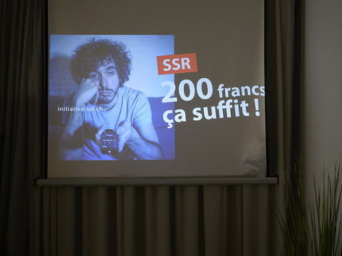 Plus de 60% Suisses favorables à une baisse de la redevance SSR