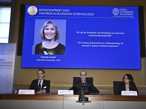 Le Nobel d'économie décerné à l'Américaine Claudia Goldin