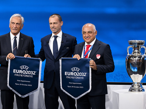 L'Euro 2028 au Royaume-Uni et Irlande, Italie/Turquie en 2032