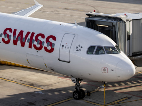 Le vol spécial de Swiss en provenance d'Israël arrivé à Zurich