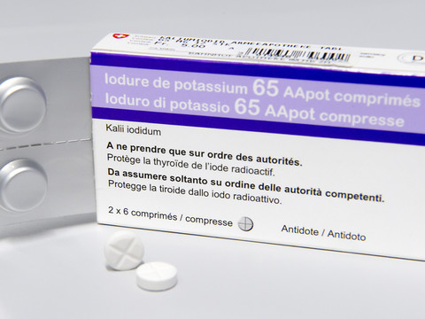 Les comprimés d'iode remplacés auprès de la population concernée