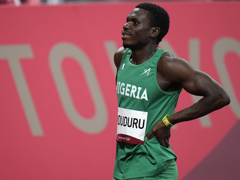 Le sprinter Divine Oduduru suspendu six ans