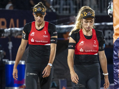 Hüberli/Brunner échouent en quarts de finale des Mondiaux