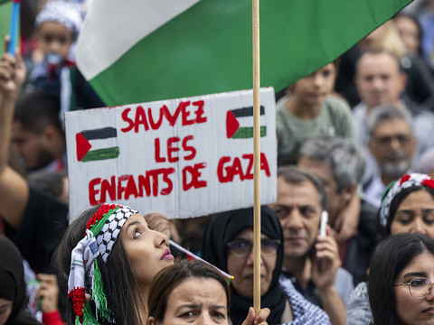 Des milliers de personnes en soutien aux Palestiniens à Genève
