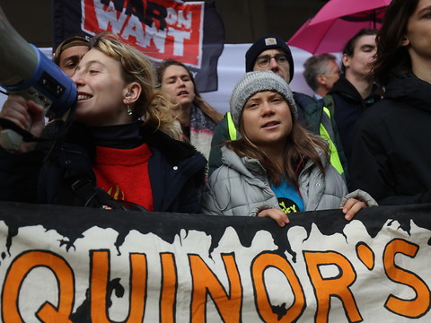 Greta Thunberg inculpée pour une manifestation à Londres