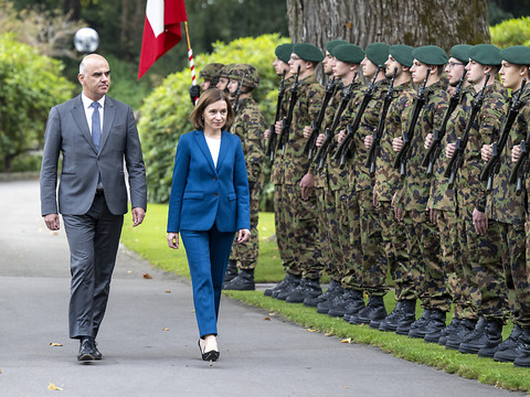 La Suisse réaffirme sa solidarité à la Moldavie