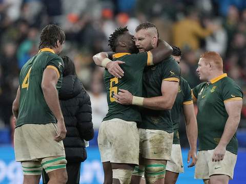 Les Springboks en finale
