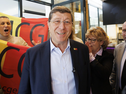 Le MCG Mauro Poggia termine en tête du premier tour