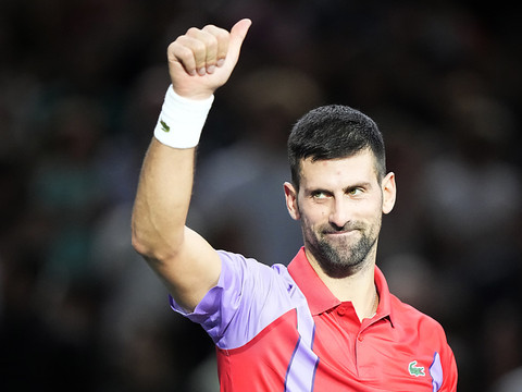 Retour tout en maîtrise pour Djokovic à Paris