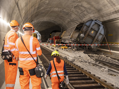 Dégâts plus graves que prévu au Gothard, reprise dans dix mois