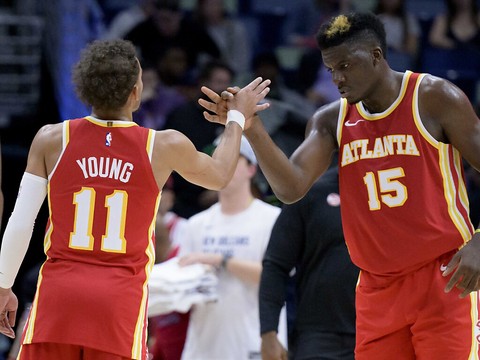 Capela solide, les Hawks l'emportent