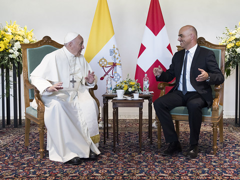 Alain Berset rencontrera le pape jeudi à Rome