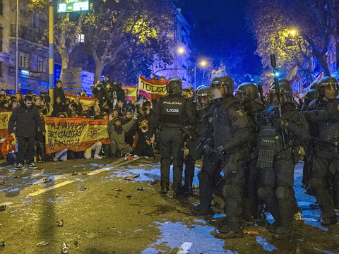 L'extrême-droite contre l'amnistie des indépendantistes catalans
