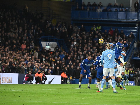 Premier League: 4-4 entre Chelsea et Manchester City