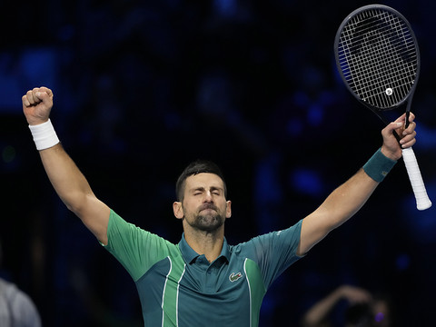 Premier objectif atteint pour Djokovic à Turin