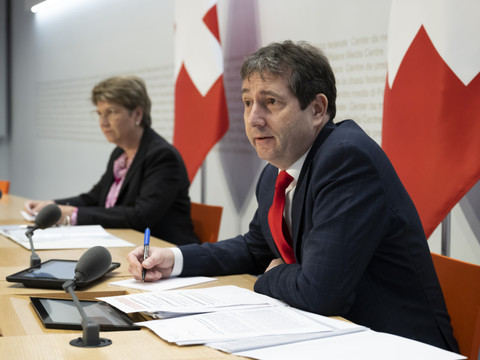 Chancellerie fédérale: le vice-chancelier André Simonazzi renonce