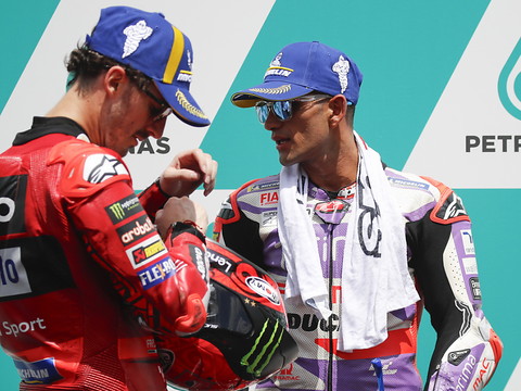Martin remporte le sprint et réduit l'écart sur Bagnaia