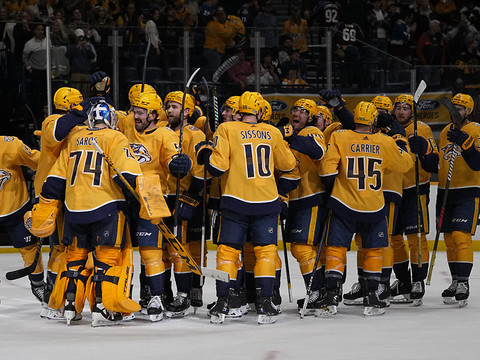 Deux buts dans les 38 dernières secondes pour Nashville