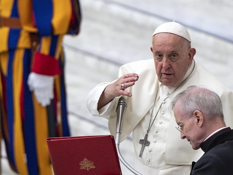 Le pape reçoit des Israéliens et des Palestiniens au Vatican