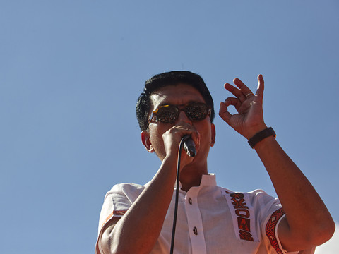 Andry Rajoelina réélu président au premier tour