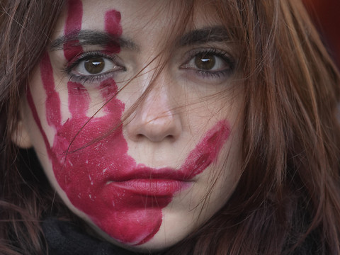 Manifestations contre les violences faites aux femmes