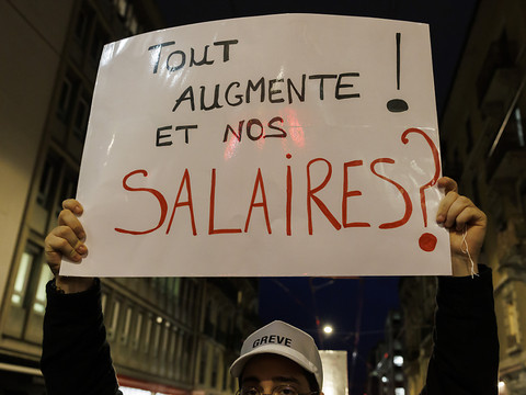 Les salaires nominaux augmentent de 1,8% au 3e trimestre aussi