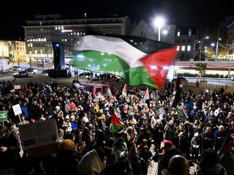 Lausanne: 600 personnes en solidarité avec le peuple palestinien