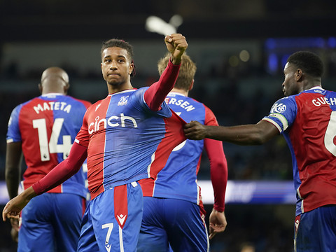 Manchester City rattrapé in extremis par Crystal Palace