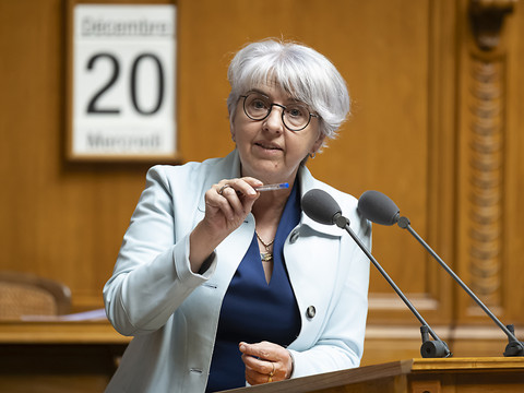 Viola Amherd soutient Elisabeth Baume-Schneider