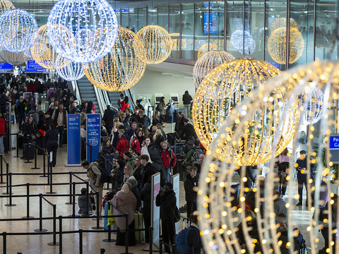 Une partie du personnel de Dnata en grève à l'aéroport de Genève