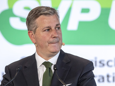 Chiesa ne briguera pas un nouveau mandat de président de l'UDC