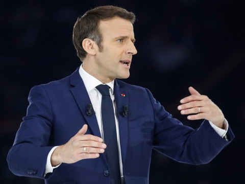 Les voeux d'unité du président Macron avec les JO en perspective
