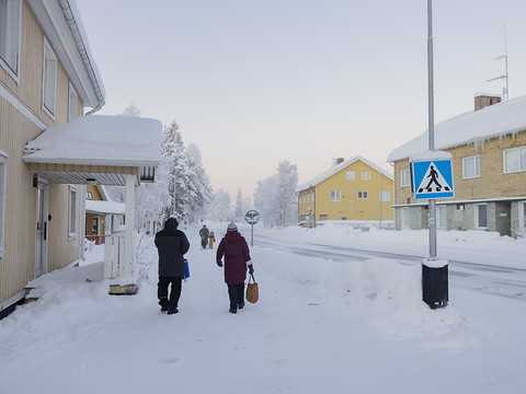 Froid record en Suède avec des températures inférieures à -40°C