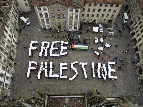 Manifestations de soutien aux Palestiniens à Berne et en France