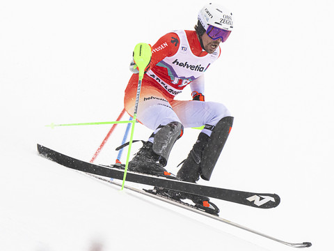 Rochat 5e et meilleur Suisse en slalom, Feller victorieux