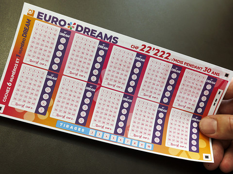 Rente mensuelle de 30 ans décrochée à l'Eurodreams