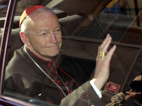 Vers la fin des poursuites contre un ex-cardinal américain accusé d'agression sexuelle