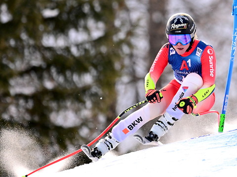 Super-G de Zauchensee: Lara Gut-Behrami 3e, victoire d'Hütter