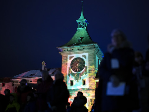 Lancement de la 8e édition de la Fête des Lumières à Morat (FR)
