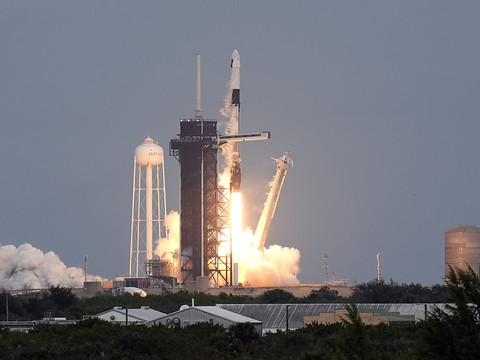 Des Européens ont décollé pour l'ISS grâce à une mission privée